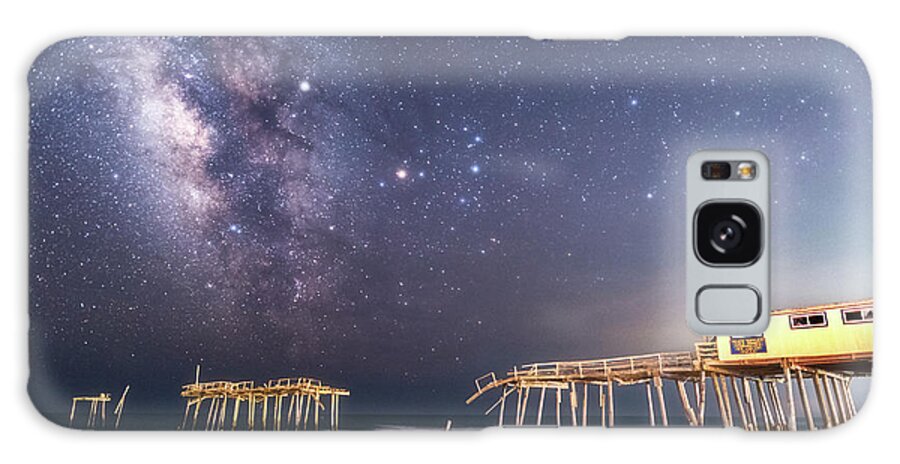 Frisco Pier Galaxy Case featuring the photograph Summer Nights by Russell Pugh