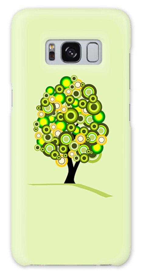 Tree Galaxy Case featuring the digital art Summer Tree by Anastasiya Malakhova