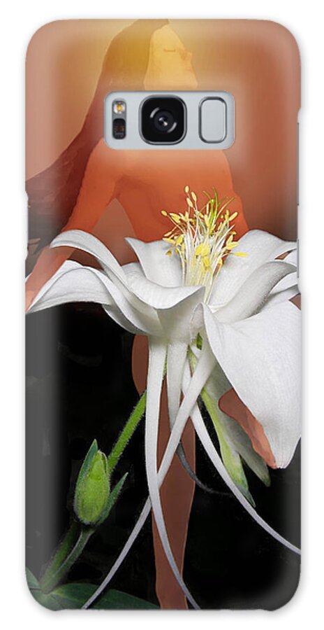 Fleurotica Art Galaxy S8 Case featuring the digital art Sun Maiden by Torie Tiffany