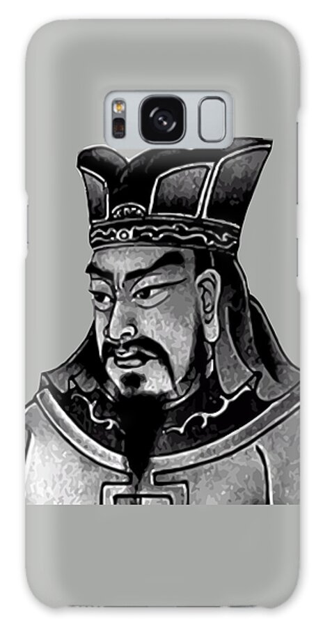 Sun Tzu Galaxy Case featuring the painting Sun Tzu by War Is Hell Store