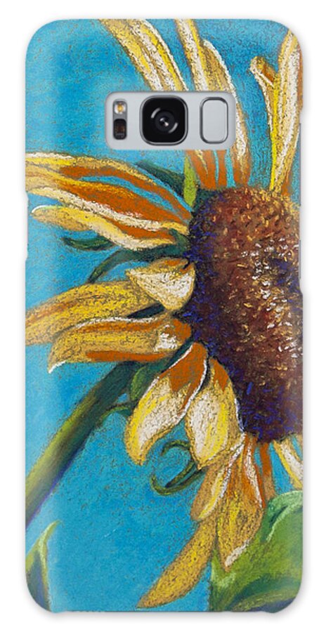 Flower Galaxy Case featuring the pastel Sunflower's Shine by Tracy L Teeter
