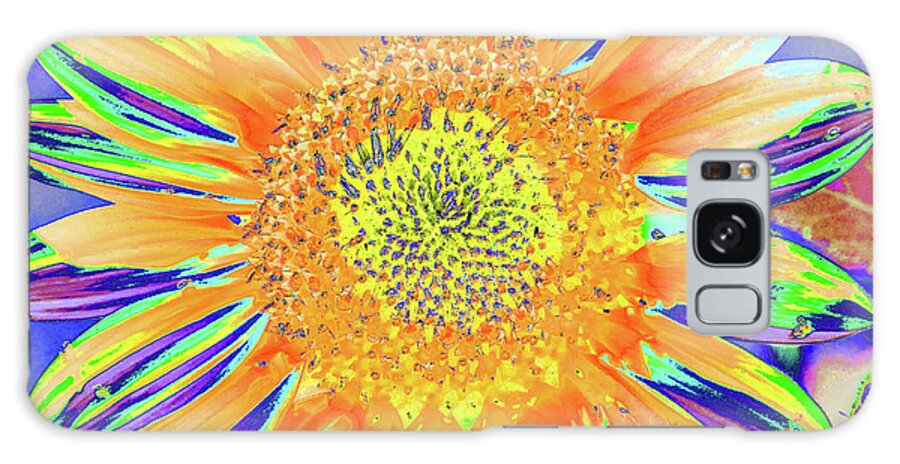 Sunflowers Galaxy Case featuring the photograph Sunrazzler by Cris Fulton
