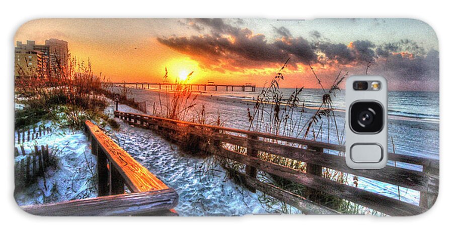 Alabama Photographer Galaxy S8 Case featuring the digital art Sunrise at Cotton Bayou by Michael Thomas