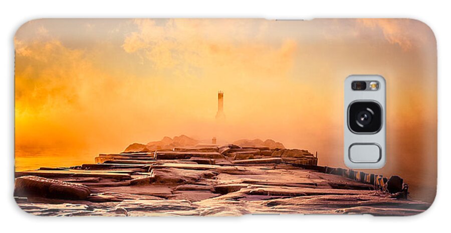 Sunrise Galaxy Case featuring the photograph Sunrise at Negative Six by James Meyer