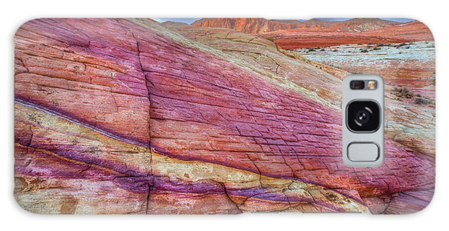 Landscapes Galaxy Case featuring the photograph Sunrise at Rainbow Rock by Darren White