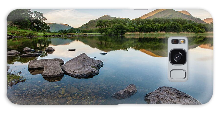 Lake District Galaxy Case featuring the photograph Sunrise at Ullswater, Lake District, North West England by Anthony Lawlor