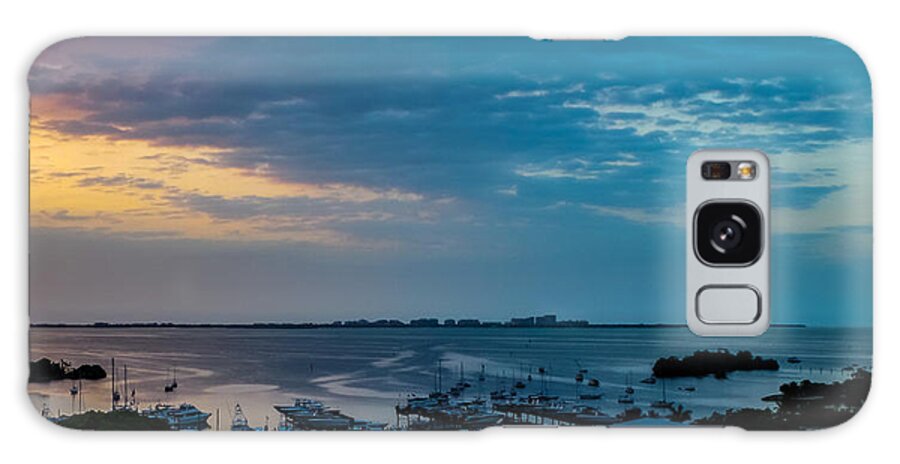 Florida Galaxy Case featuring the photograph Sunrise on Biscayne Bay by Frank Mari