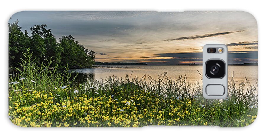 Nature Galaxy Case featuring the photograph Sunrise on the Rainbow Flowage by Jody Partin