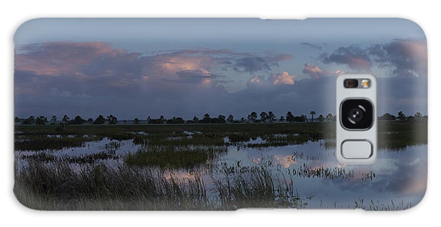 Colorful Galaxy S8 Case featuring the photograph Sunrise over the wetlands by David Watkins
