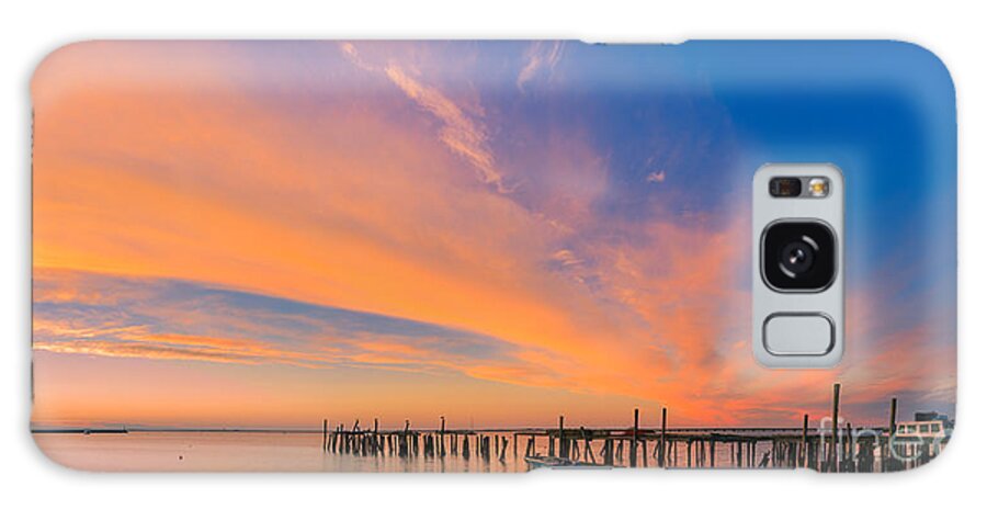 Usa Galaxy Case featuring the photograph Sunrise Provincetown, Cape Cod, Massachusetts by Henk Meijer Photography