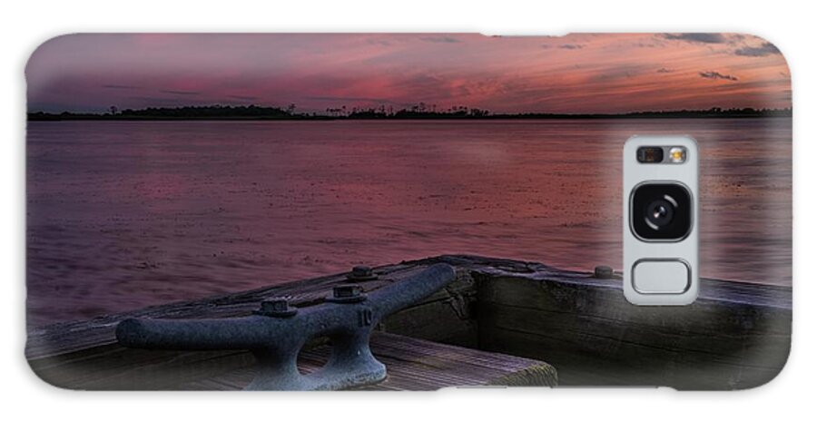Sunset Galaxy Case featuring the photograph Sunset at Back Bay 7 by Larkin's Balcony Photography