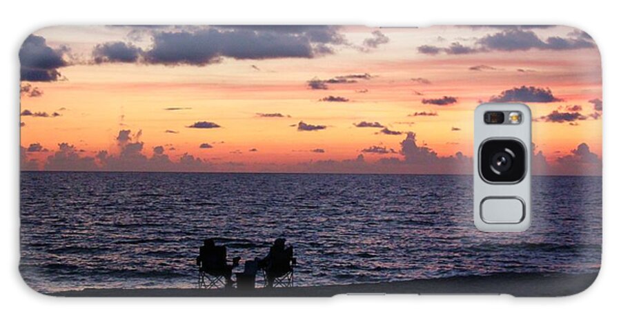 Photo For Sale Galaxy Case featuring the photograph Sunset Built for Two by Robert Wilder Jr