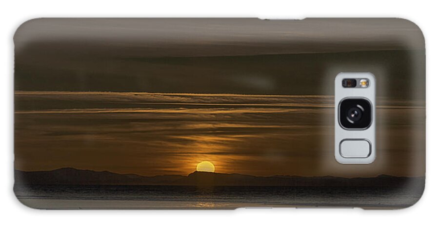 Sunset Galaxy Case featuring the photograph Sunset Fireball by Mark Joseph