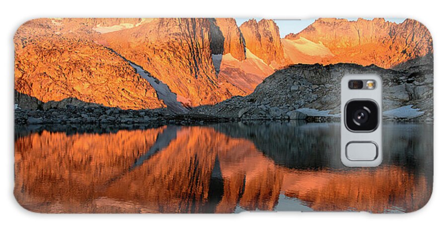 Sunset Galaxy Case featuring the digital art Sunset in the higher Enchantment by Michael Lee