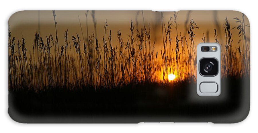 Plains Galaxy Case featuring the photograph Sunset on the plains by Jeff Swan