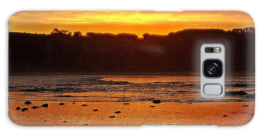 Sunset Reflections Galaxy Case featuring the photograph Sunset Reflections by Blair Stuart