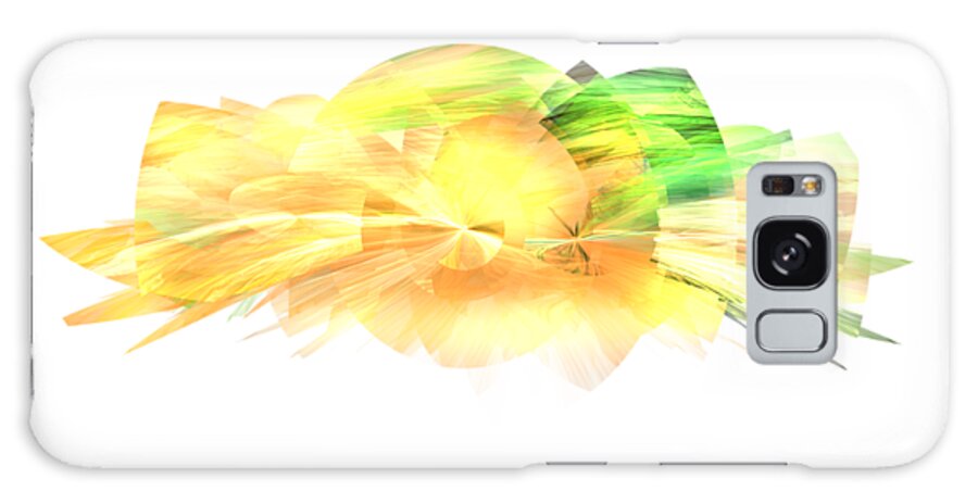 Sun Galaxy Case featuring the digital art Sunshine by Ilia -