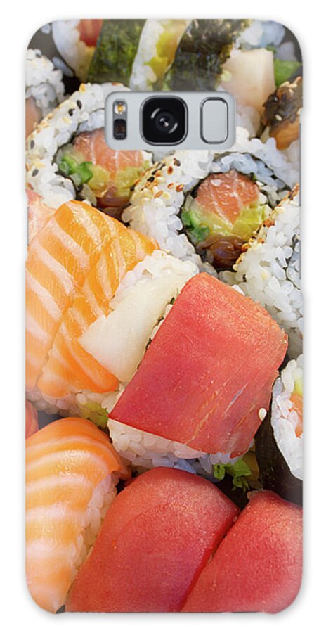 Sushi Galaxy Case featuring the photograph Sushi Dish by Anastasy Yarmolovich