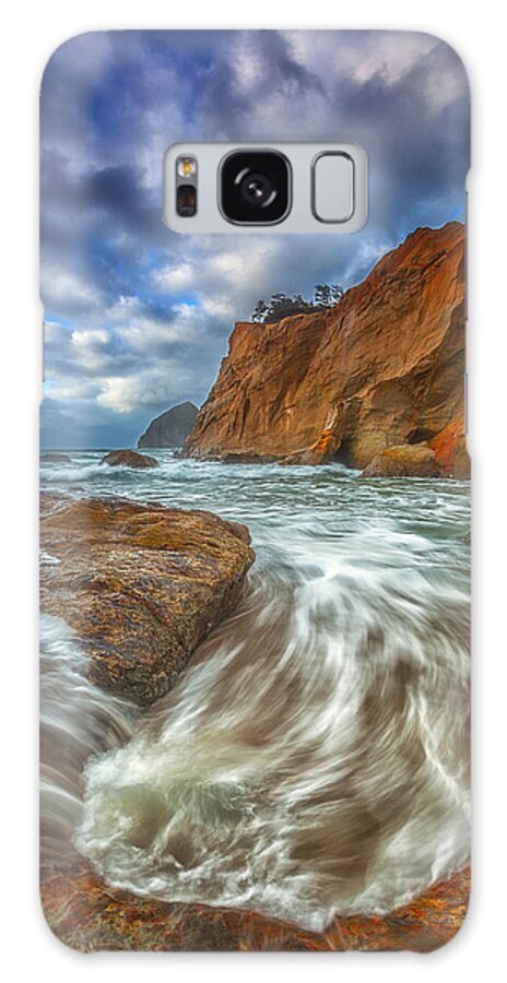 Oregon Galaxy Case featuring the photograph Sweeping Tides by Darren White
