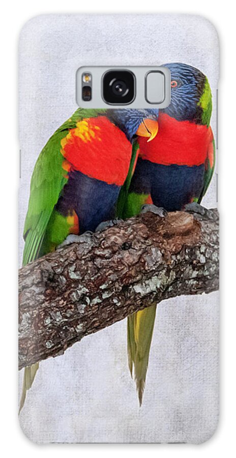 Sweet Pair Galaxy Case featuring the photograph Sweet Pair by Phyllis Taylor