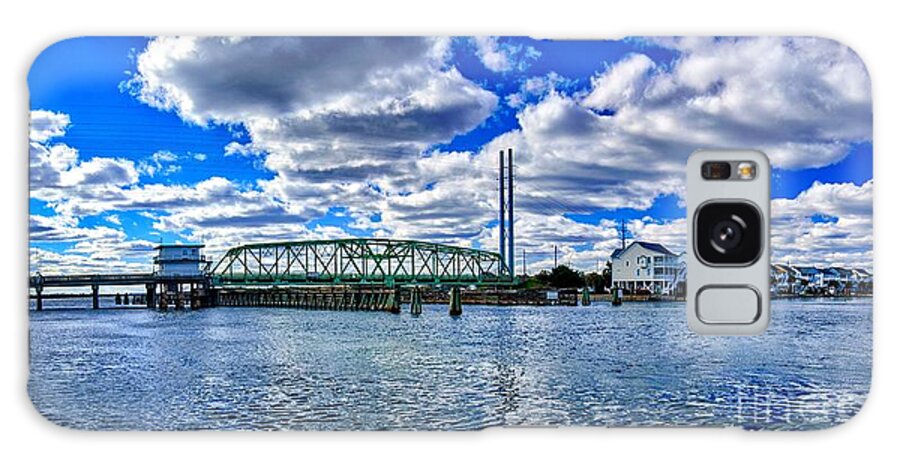 Surf City Galaxy Case featuring the photograph Swing Bridge Heaven by DJA Images
