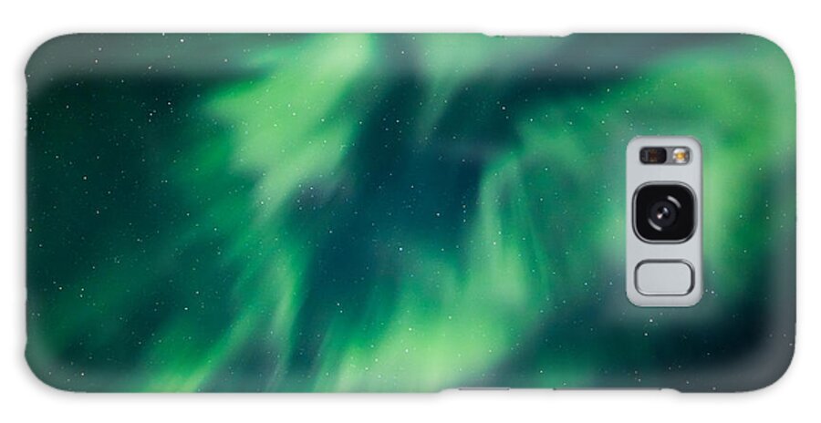 Northern Lights Galaxy S8 Case featuring the photograph Swirls of Light by Lori Dobbs