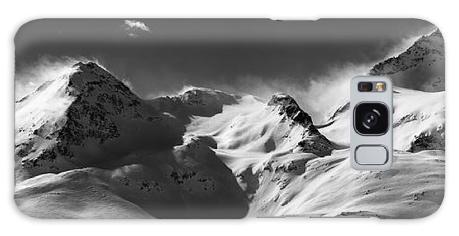 Alps Galaxy Case featuring the photograph Swiss Alps by Marc Huebner