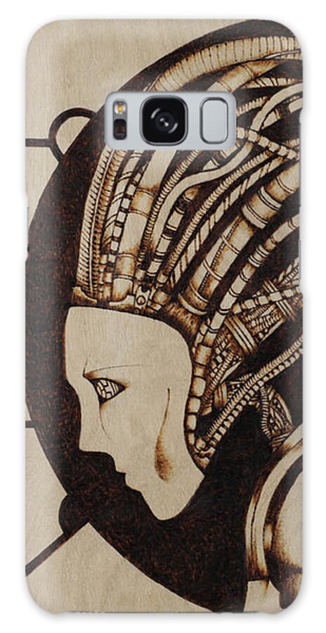 Pyrography Galaxy S8 Case featuring the pyrography Synth by Jeff DOttavio