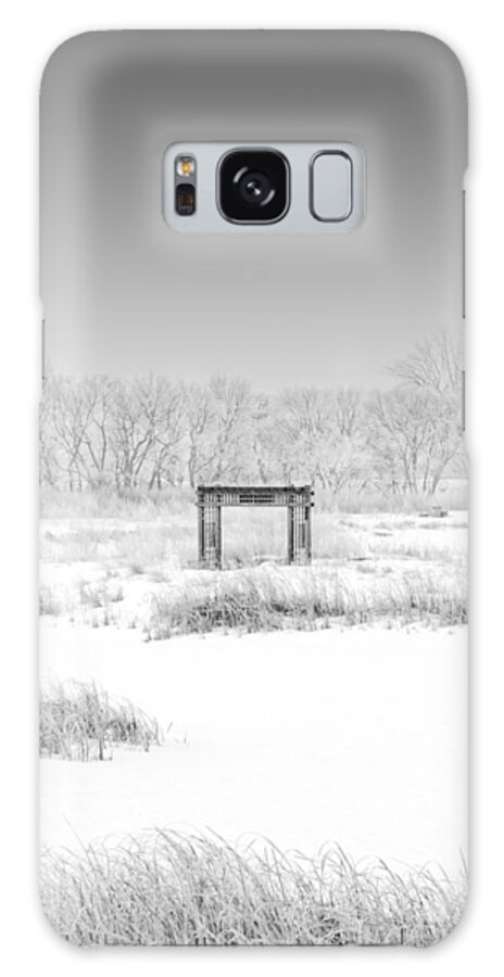 B&w Galaxy Case featuring the photograph Take me To Church by Sandra Parlow