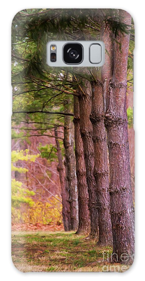 Nature Galaxy S8 Case featuring the photograph Tall Pines Standing Guard by Sharon McConnell