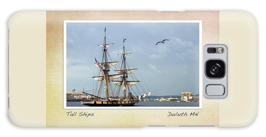 Tall Ships Galaxy Case featuring the photograph Tall Ships v3 by Hermes Fine Art