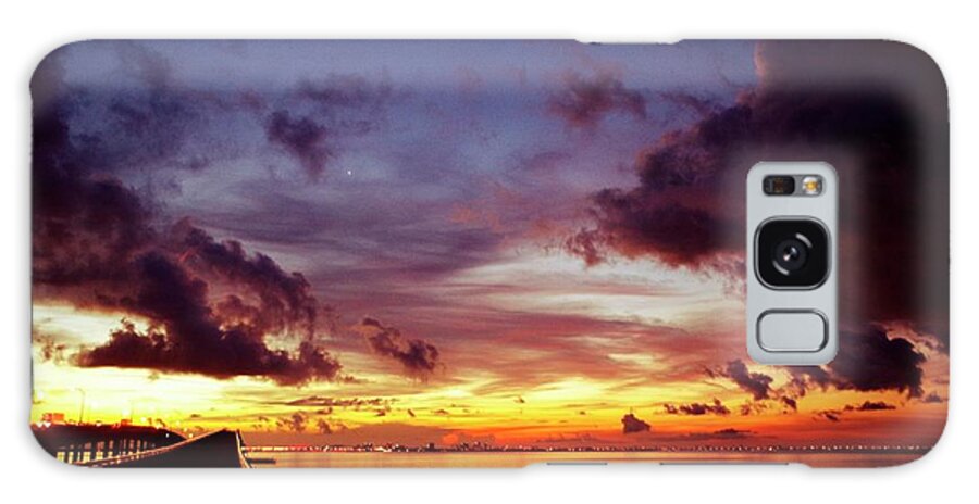 Sunrise Galaxy Case featuring the photograph Tampa Dawn by Stoney Lawrentz
