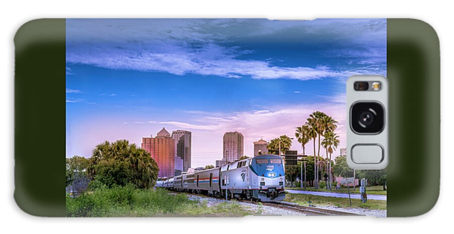 Amtrak Galaxy Case featuring the photograph Tampa Departure by Marvin Spates