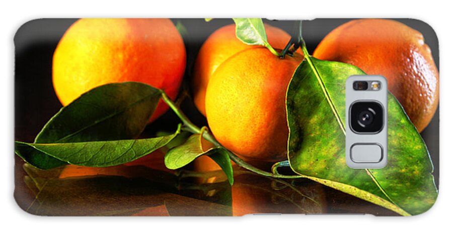 Tangerines Galaxy Case featuring the photograph Tangerines by Robert Och