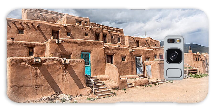  Galaxy Case featuring the photograph Taos Pueblo New Mexico by Britt Runyon