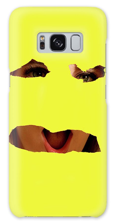 Woman Galaxy Case featuring the photograph Tear Out by Charles Benavidez