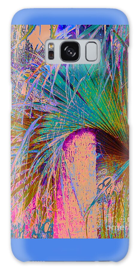 Charming Galaxy S8 Case featuring the photograph Techni Frond by Priscilla Batzell Expressionist Art Studio Gallery