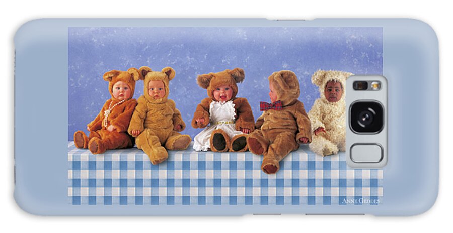Picnic Galaxy Case featuring the photograph Teddy Bears Picnic by Anne Geddes