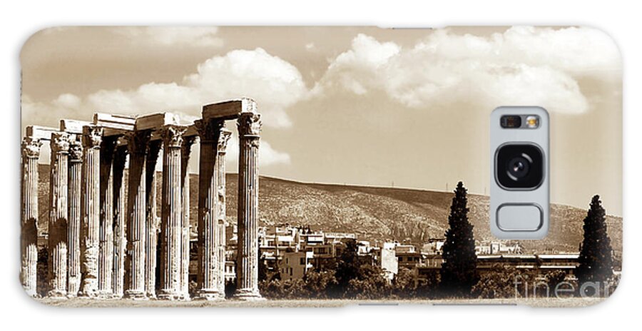 Temple Of Zeus Galaxy Case featuring the photograph Temple of Zeus by John Rizzuto