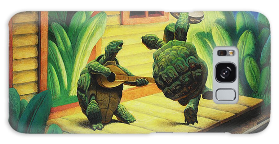 Terrapin Galaxy Case featuring the painting Terrapin Station by Chris Miles