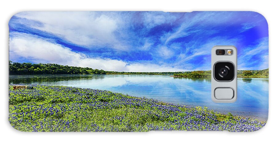 Austin Galaxy Case featuring the photograph Texas Bluebonnets by Raul Rodriguez
