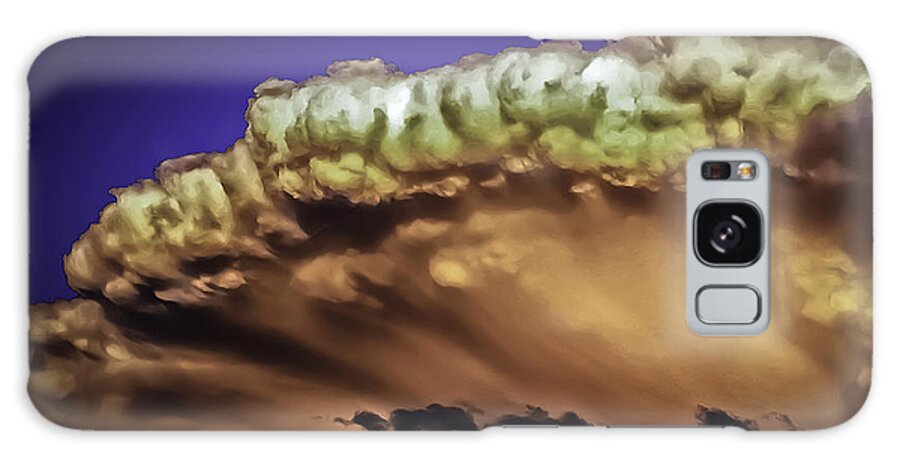 Texas Galaxy Case featuring the photograph Texas Dust Storm Cloud by Walt Foegelle