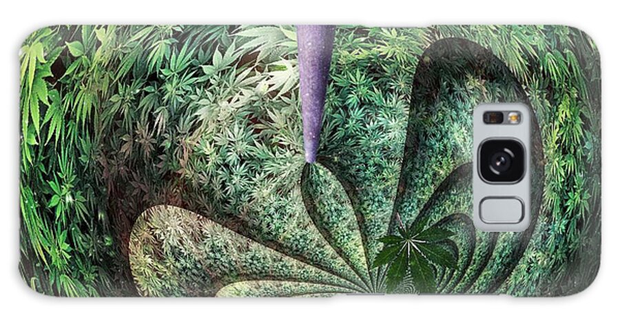 Thc Galaxy S8 Case featuring the photograph THC Trip Clip by Digital Art Cafe