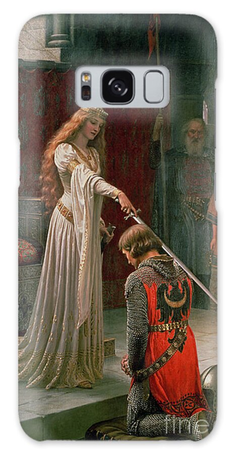 The Galaxy Case featuring the painting The Accolade by Edmund Blair Leighton