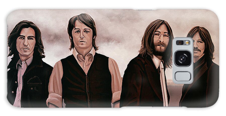 The Beatles Galaxy Case featuring the painting The Beatles 3 by Paul Meijering
