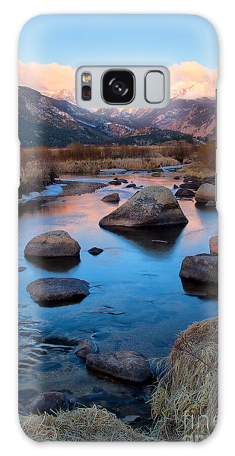 Rocky Mountain National Park Galaxy Case featuring the photograph The Big Thompson River Flows Through Rocky Mountain National Par by Ronda Kimbrow