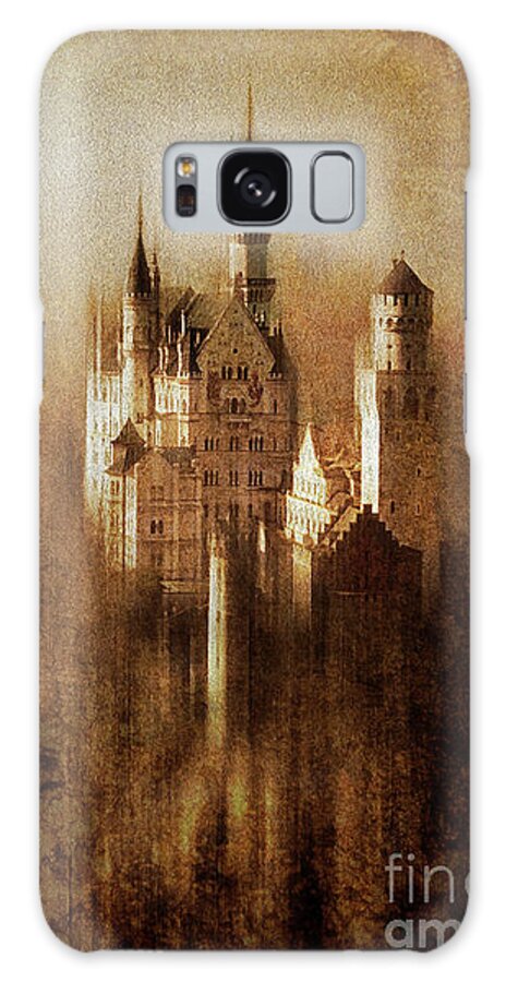 Nag004479a Galaxy Case featuring the digital art The Castle by Edmund Nagele FRPS