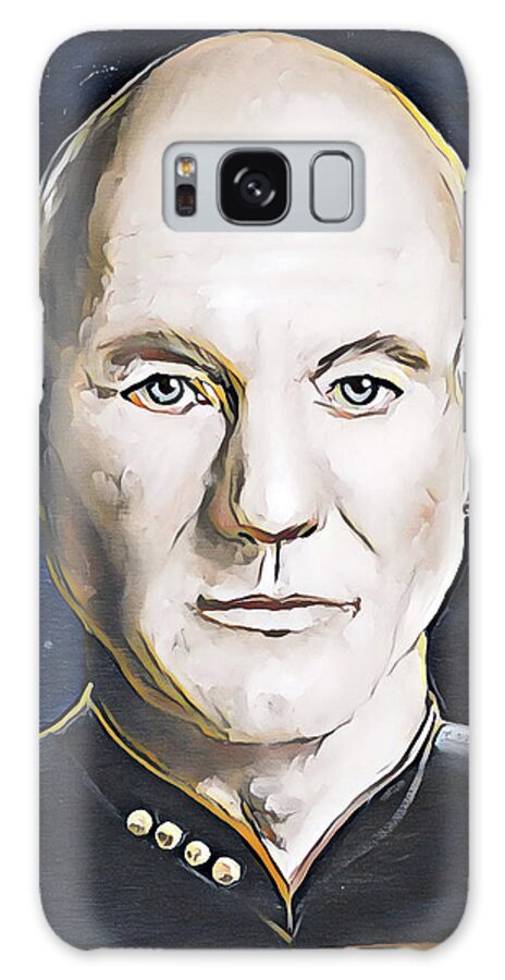 Picard Galaxy Case featuring the digital art The Commanding Officer by David Bader