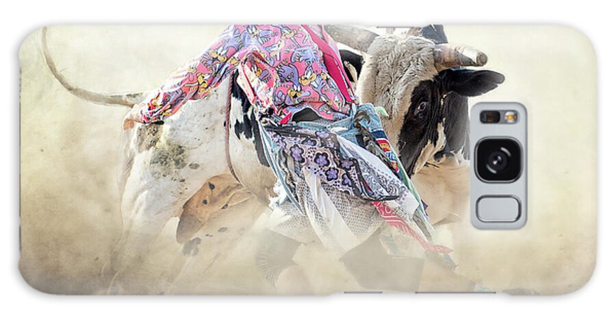 Rodeo Galaxy Case featuring the photograph The Dance by Ron McGinnis