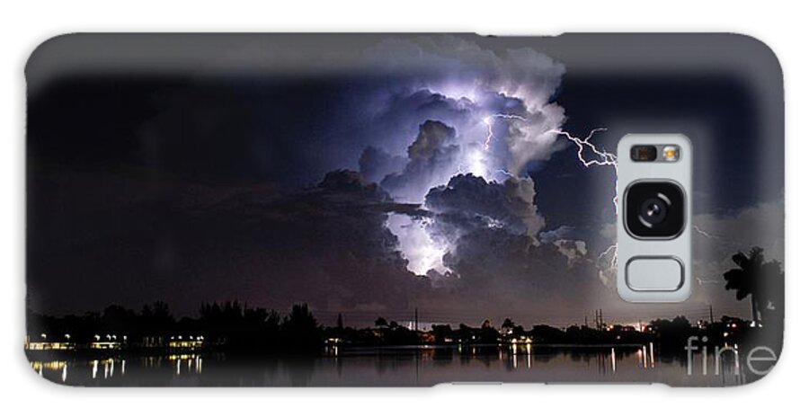 Lightning Galaxy Case featuring the photograph Dreamy Sky by Quinn Sedam